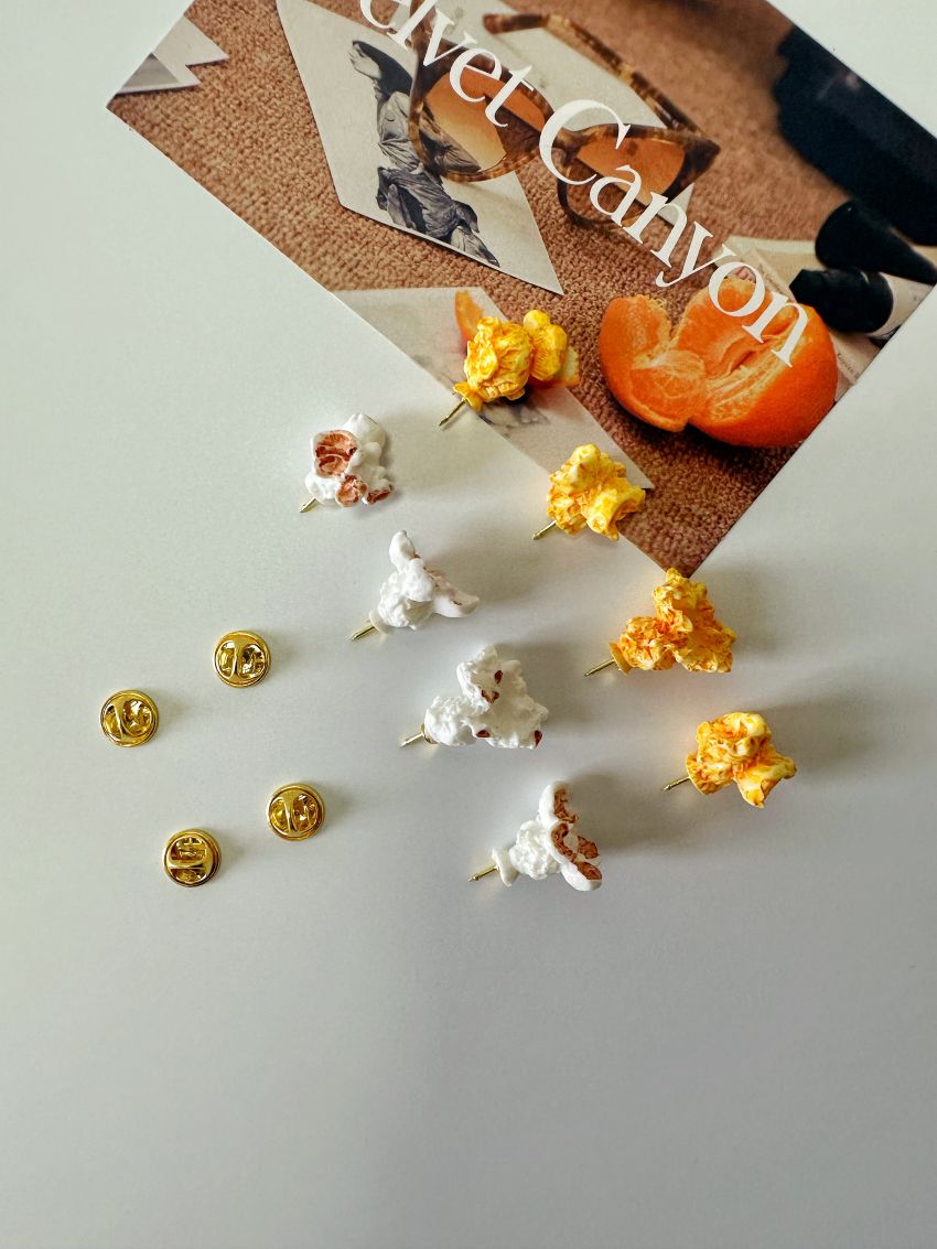  Popcorn  Pin
