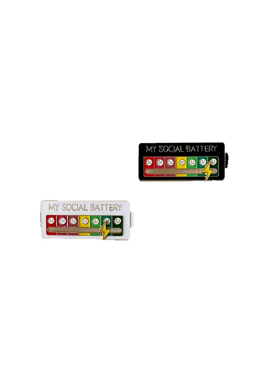  Social Battery  Pin